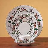 HUNTING SCENES DINNER PLATE PS