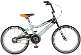 NASCAR Junior Nation 20- Inch BMX Bike, Black/Gray