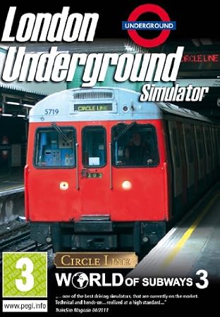 Excalibur London Underground Simulator - The Circle Line, ENG, 2000 MB, 2048 MB, 2.6 GHz, DirectX 9.0c, DVD-ROM