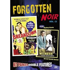 Forgotten Noir Double Feature Vol 13: Breakdown & Eye Witness (aka: Your Witness)