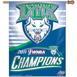 Wincraft Minnesota Lynx Wnba Champions 27X37 Vertical Flag