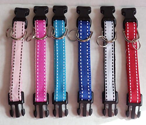 Leash Lady~ Pet Id Tag Holder, Made For 3/4" or 1" Wide Collars, 1/2" Wide Holder