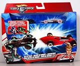 Hot Wheels - Battle Force 5 - Battle Pack - 2 Launchers Included! - 2 Vehicle Set - Zemerik (Zelix) & Vert Wheeler (Saber)IMAGE