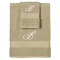 Fieldcrest® Classic Monogrammed Towels - Wood Ash