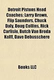 Produkt-Bild: Detroit Pistons Head Coaches: Larry Brown, Flip Saunders, Chuck Daly, Doug Collins, Rick Carlisle, Butch Van Breda Kolff, Dave Debusschere