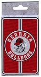 NCAA Georgia Bulldogs Bullseye Playing Cards