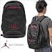 NIKE AIR JORDAN （ジョーダン） Crossed Up Backpack ( 414190-010) ブラック×レッド×インナーセメント柄 バックパック