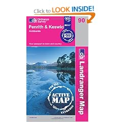 Penrith and Keswick, Ambleside (OS Landranger Map Active)