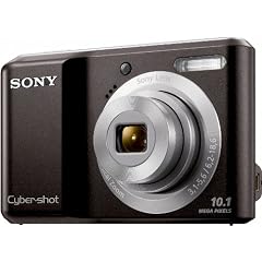 Sony DSC-S2000B CyberShot Digitalkamera (10 Megapixel, 3-fach optischer Zoom, 6.2 cm (2,5 Zoll) Display) schwarz