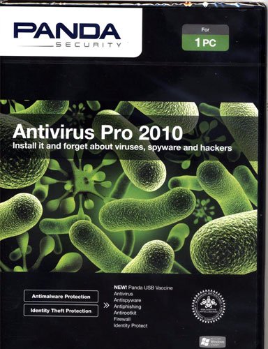 Antivirus Pro 2010 1 User 1 Year  – DVD Case Retail Boxed (PC CD)
