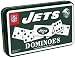 New York Jets NFL Team Double-Six Dominoes (TIN)