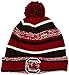 NCAA South Carolina Fighting Gamecocks New Era College NE14 Sport Knit Beanie, One Size, Black