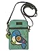 Chala Blue Bird Cellphone Crossbody Handbag - Convertible Strap