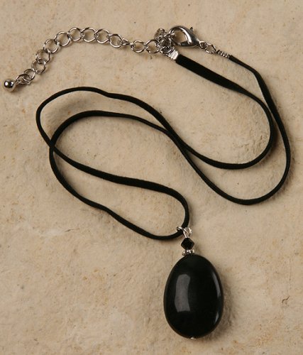 Buy Black Onyx Drop Necklace online at Discounted New and Used prices. Delivered to your door with Off-The-Bookshelf.