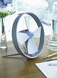 Black + Blum Propello Desktop Fan Aluminium Designed In London - Grey