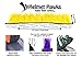 Helmet Hawks ® Motorcycle Helmet Mohawk w/Sticky Hook and Loop Fastener Adhesive - Royal Purple