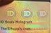 Valid Seals - ID Card Hologram [50 Pack]
