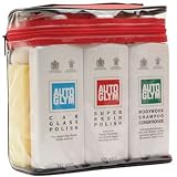 Autoglym Luxury Car Valet set – Now in New Carry case With large Sponge + 4 Polishing Cloths – 2 x Magic Trees and Demister Pad + KENT Award Winning Drying Towel + KENT 6 Pack Microfibre Cleaning Towels – Ideal Christmas Gift / Present