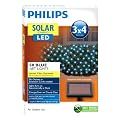 Philips 50-Bulb Solar-Powered Net Lights - Blue (3x4)