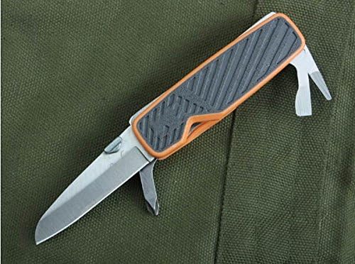 Multi Tool Folding Survival Knife Bear Grylls Pocket Tool-5.51''