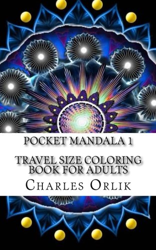 Pocket Mandala 1 - Travel Size Coloring Book for Adults (Volume 1)