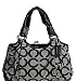 AUTHENTIC COACH PARKER OP ART SATCHEL 13441 (BW/Black)