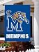 University of Memphis Tigers 2 Sided Screen Print Flag