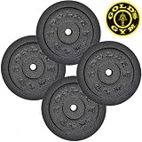 Gold's Gym Weight Plates 4 x 10kg 1