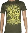 KNIVES EXCHANGING HANDS - The War Of Speech - Army Green T-shirt