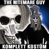 Details zu "The Nitemare Guy Höllischer Albtraumdämon Halloween Komplett Kostüm Set wirklich alles dabei Party und Horror feten Verkleidung (Erwachsenengröße unisize)" Details zu "The Nitemare Guy Höllischer Albtraumdämon Halloween Komplett Kostüm Set wirklich alles dabei Party und Horror feten Verkleidung (Erwachsenengröße unisize)"