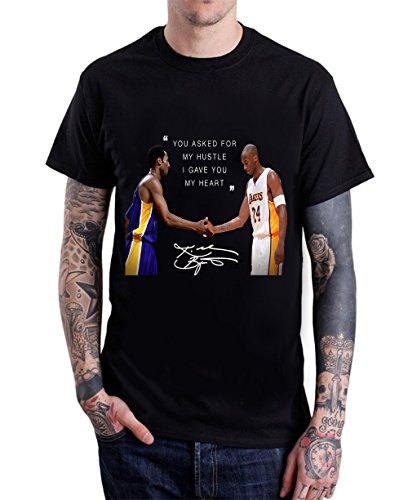 Seven Wolf Kobe Bryant black Mamba Los Angeles T-shirt