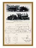 B&O Railroad, c.1944 Collections Giclee Poster Print, 12x16