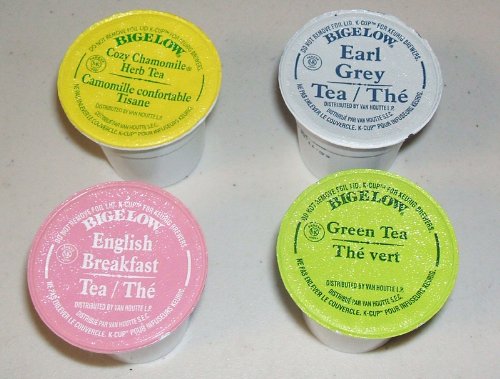 Bigelow Tea K-Cup Variety Box Earl Grey Green Tea English Breakfast Tea Chamomile 72 Pack Variety Box