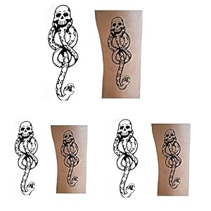 Harry Potter Hogwarts House Tattoo-eater Tattoo(3 Pcs)