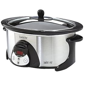 Rival Oval Smart Crock Pot - Stainless Steel (5.5 qt.) by Rival