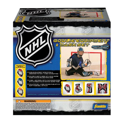 Franklin Nhl Mini Hockey Goalie Set