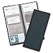 TOPS Cardinal Sewn Vinyl 96 Card File, Black, (34422)