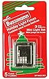 Bussmann BP/MAS-3X5 Christmas Holiday Light Set String Fuse 3 Amp (Pack of 5)