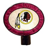Washington Redskins Art Glass Night Light