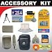 Deluxe Accessory kit for the Panasonic Lumix DMC-TZ3 7.2MP Digital Camera