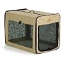 Midwest Canine Camper Day Tripper Portable Soft-Sided Folding Tent Crate, 25"L x 18"W x 21"H