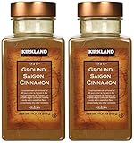 Kirkland Saigon Cinnamon 10.7 Oz Bottles( Pack of 2) - 21.4 Oz Total