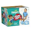 Pampers Easy Ups Boys Size 4T-5T Diapers Big Pack 54 Count