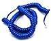 Telephone Cord Handset Curly - Tough Long Lasting And Resilient - Phone Color Classic Blue 25ft - 2 Year Replacement Warranty - Works on virtually all Trimline Phones and Princess Telephones - Also Available in 15ft Cord Lengths - Landline Telephone Accessory - TM iSoHo Phones