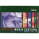 Verizon Music Festival (Advertisement) Music Postcard - 4x6