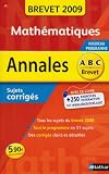 Mathématiques 3e : Sujets corrigés