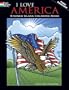 I Love America Stained Glass Coloring Book (Dover Stained Glass Coloring Book)