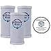 Whirlpool WHEF-WHPCBB Compatible Filter, KleenWater Carbon Block Water Filters, Chlorine Sulfur Chemical Removal Cartridges 3 Pack, WHKF-DWHBB Replacement O-ring Qty 1