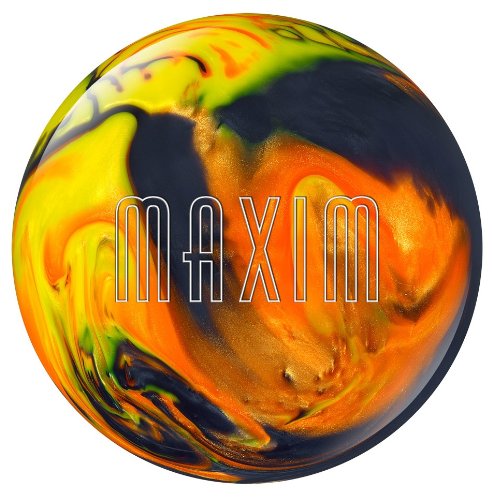 Ebonite Maxim Bowling Ball, Orange/Yellow/Black, 12 On Sale