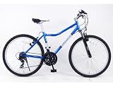 2012 PROGEAR バル26Fサス(BL26F)26インチ ブルー 大人気お値打ちフロントサス付き18段変速MTBルックサイクル